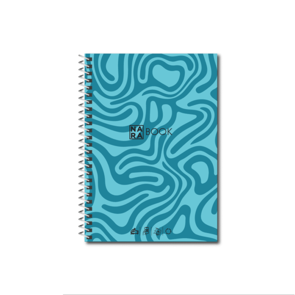 NARABOOK – Swirlscape Edition (Reusable Smart Notebook with App Integration